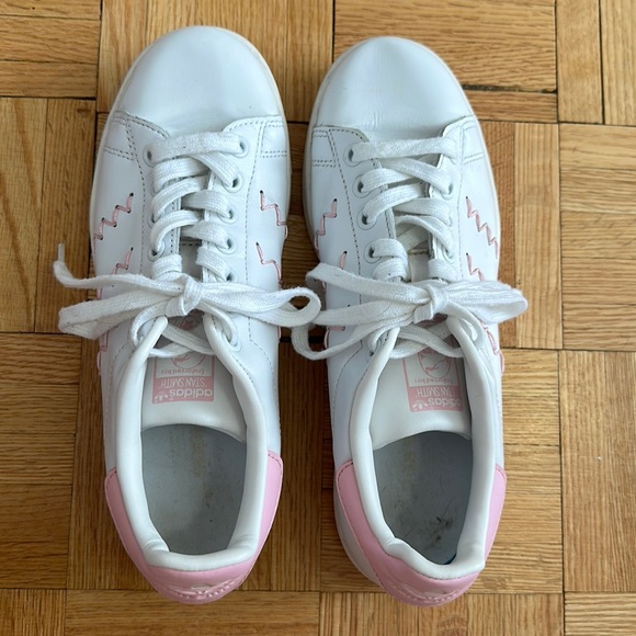 Adidas Originals Stan Smith Zig Zag Wonder Pink BZ0401 - Picture 4 of 14